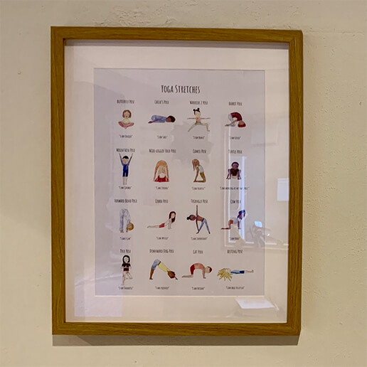 イラスト（Little Yoga Retreat）| 放出栄町商店街