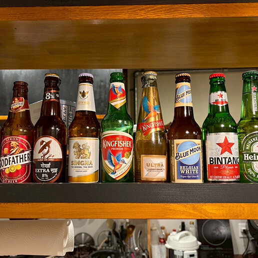 お酒（motoe CURRY）| 放出栄町商店街